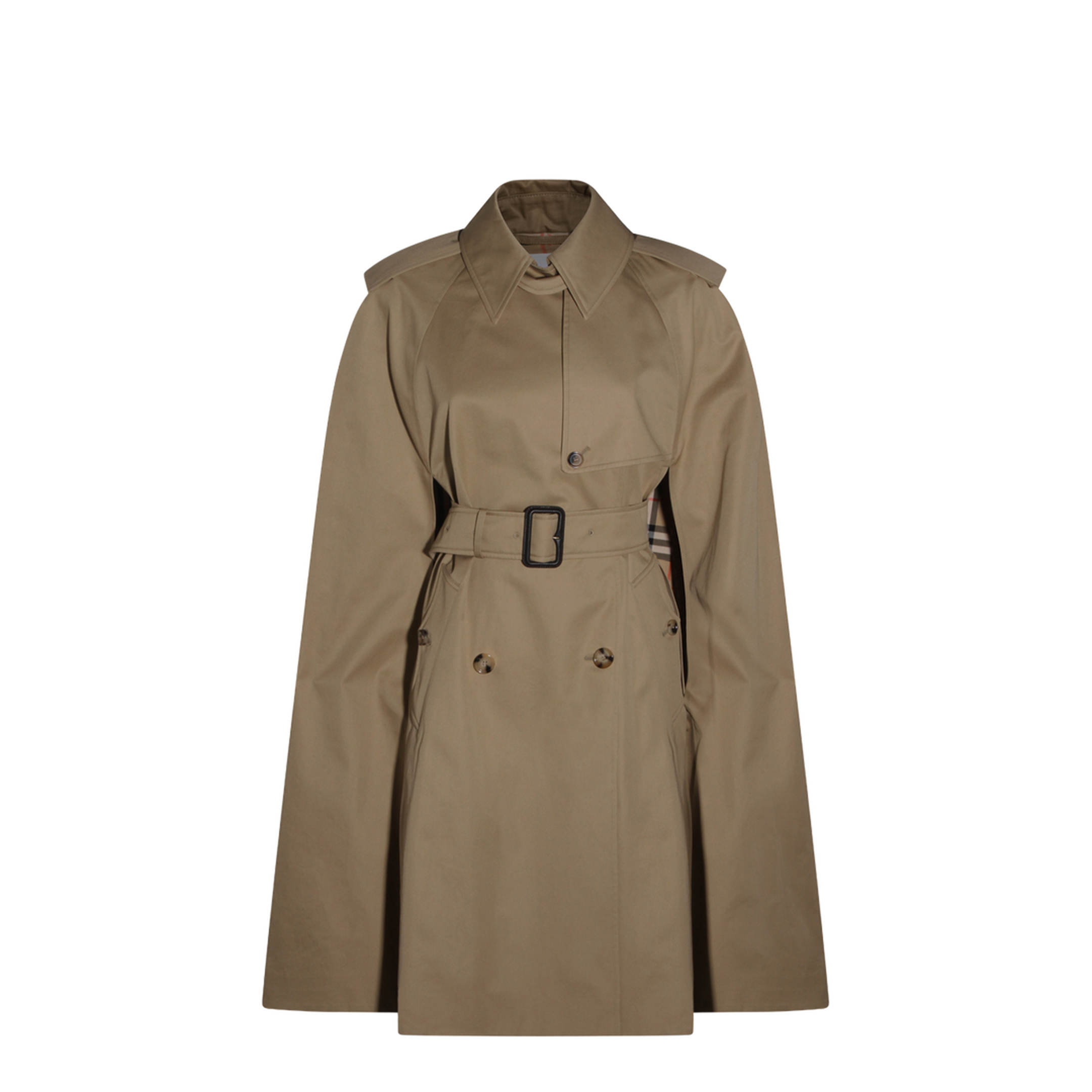 Belmont Trench Cape in Gabardine - Image 1