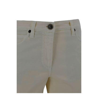 Embroidered-Detail Five-Pocket Design Jeans - Image 4