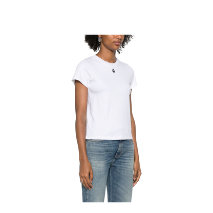 T-Shirt with Embellished Skull - Image 2