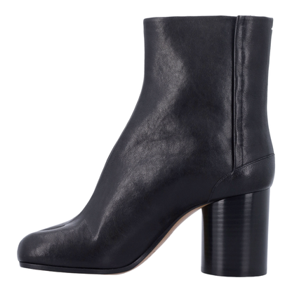 Brown Lambskin Leather Tabi Chelsea Boots - Image 3