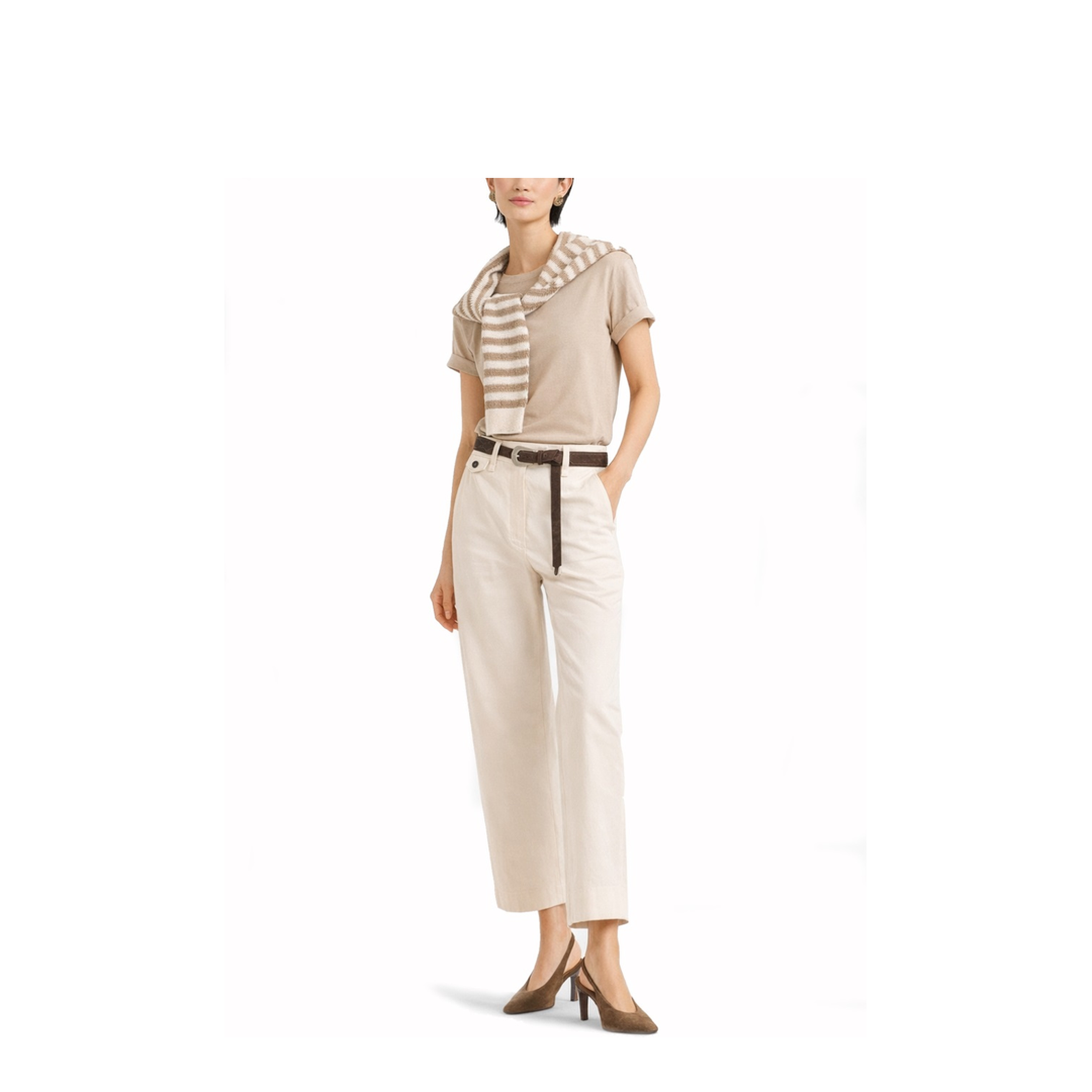 T-shirts and Polos Beige - Image 3