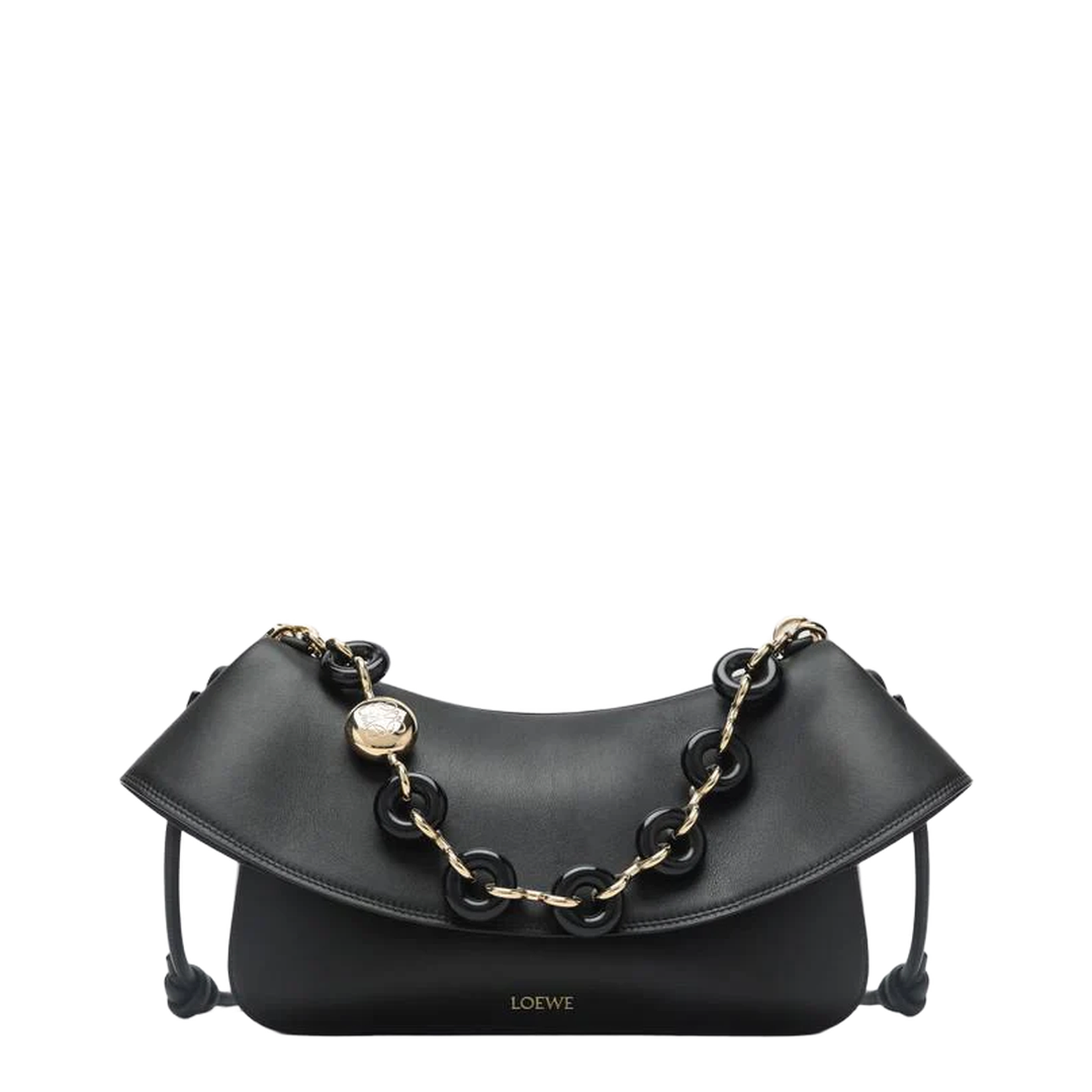 Medium Ola Shoulder Bag Leather Black - Image 1