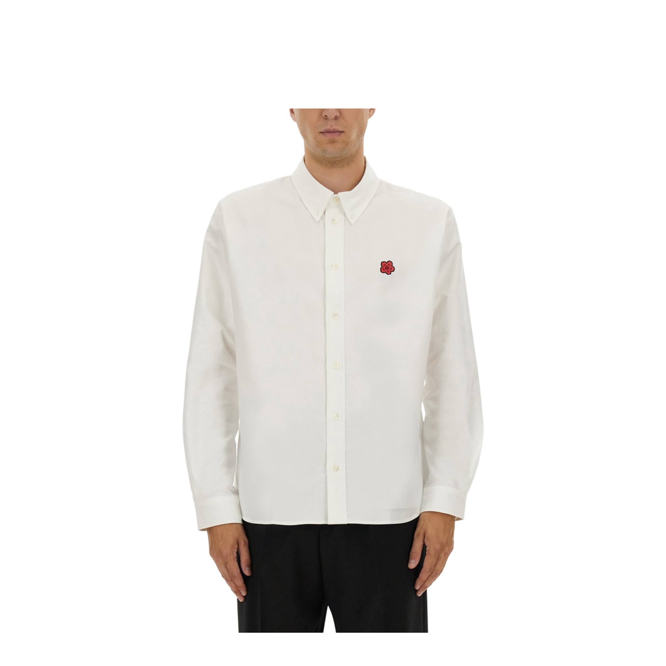 Shirt With Boke Flower Embroidery - Image 1