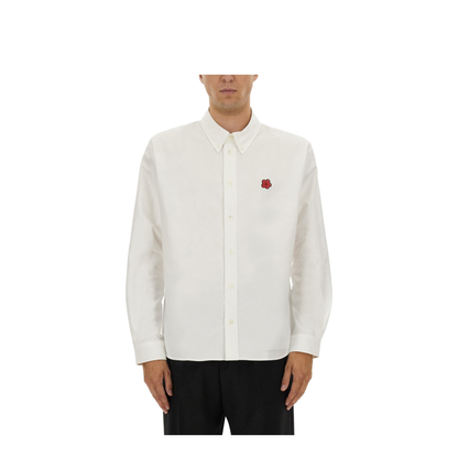 Shirt With Boke Flower Embroidery - Image 1