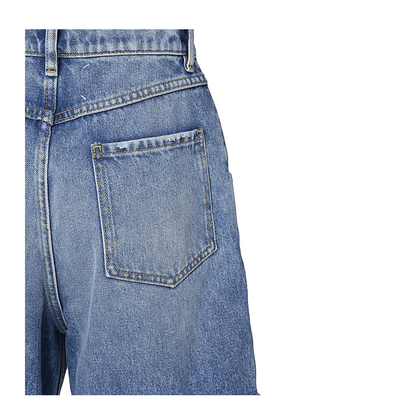 Denim Jeans with Slash Details - Image 3
