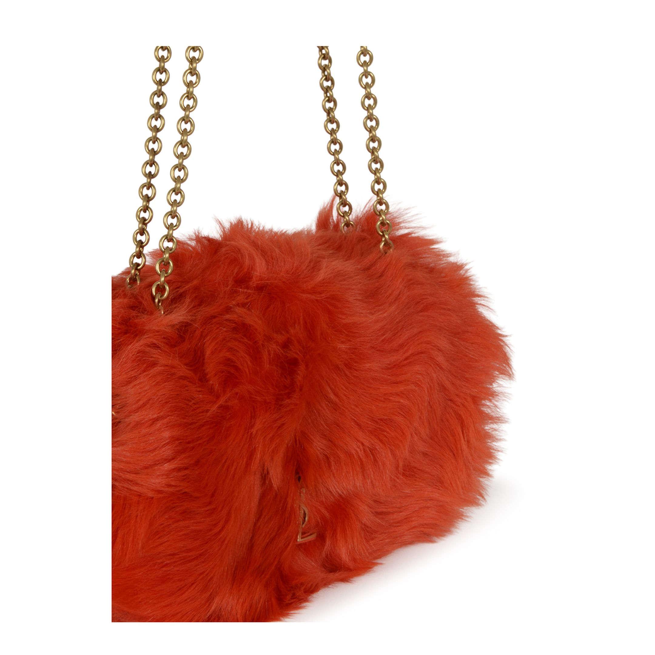 Kate Small Lambskin Shoulder Bags - Orange - Image 4