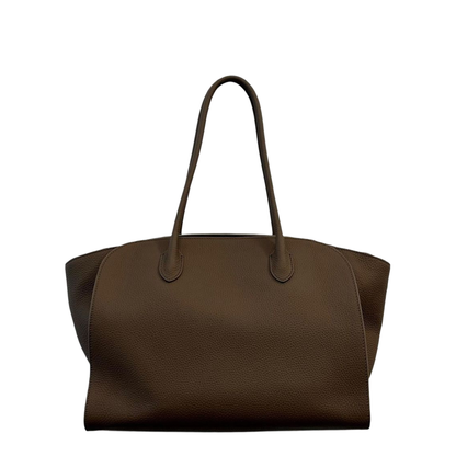 Marlo 14 Calfskin Shoulder Bag - Dark Olive - Image 1