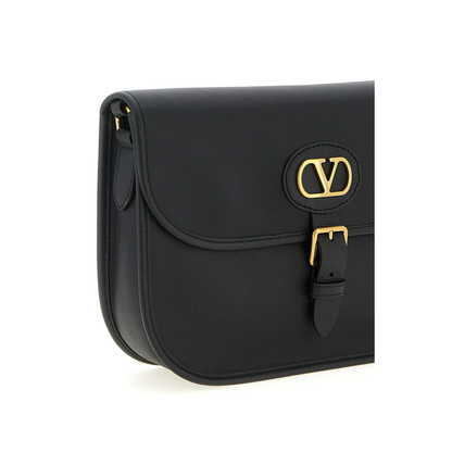 Antibes Calfskin Shoulder Bag - Cognac Brown - Image 3