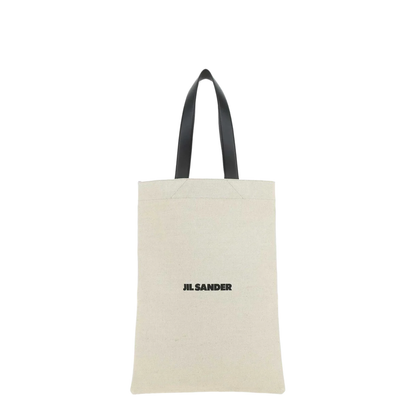 White Canvas Tote Bag - Image 1