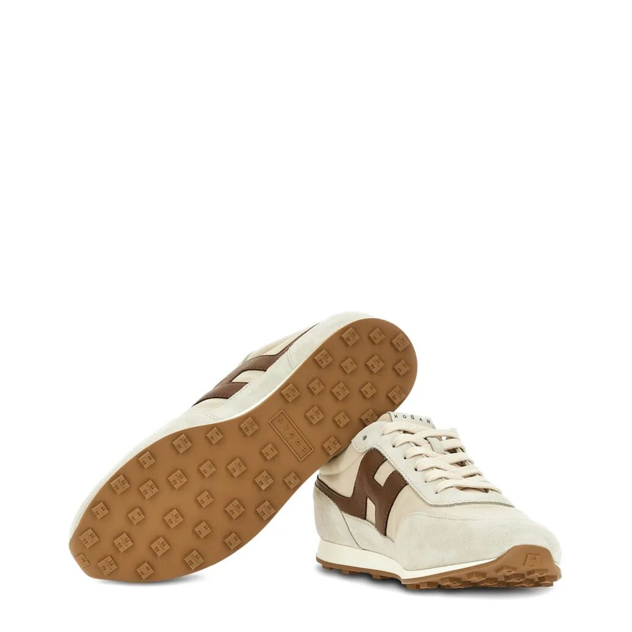 Athletic Suede and Fabric Sneakers - Image 7