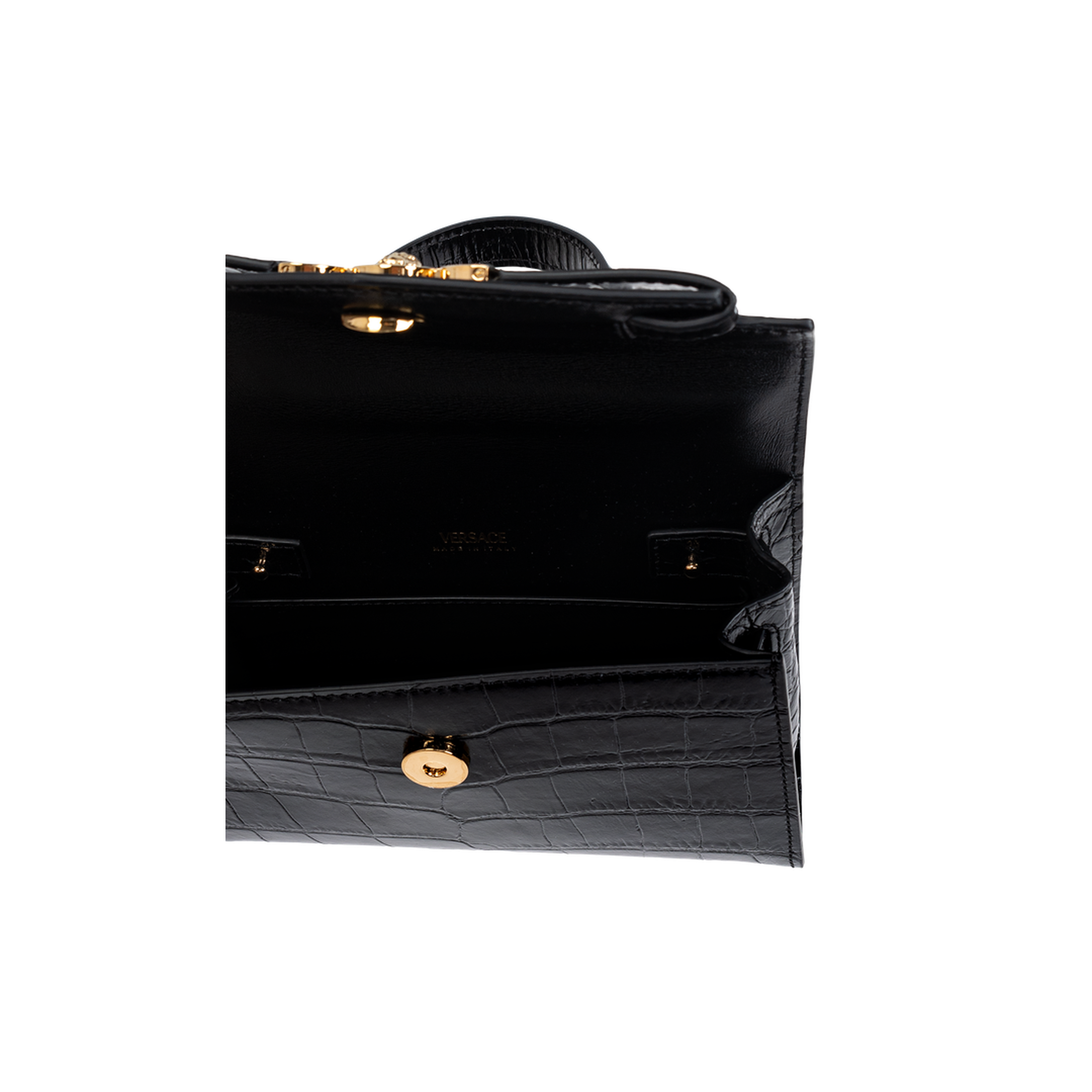 Medusa 95 Small Shoulder Bag Black - Image 5