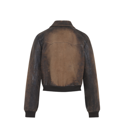 Lamb Leather Jacket - Image 4