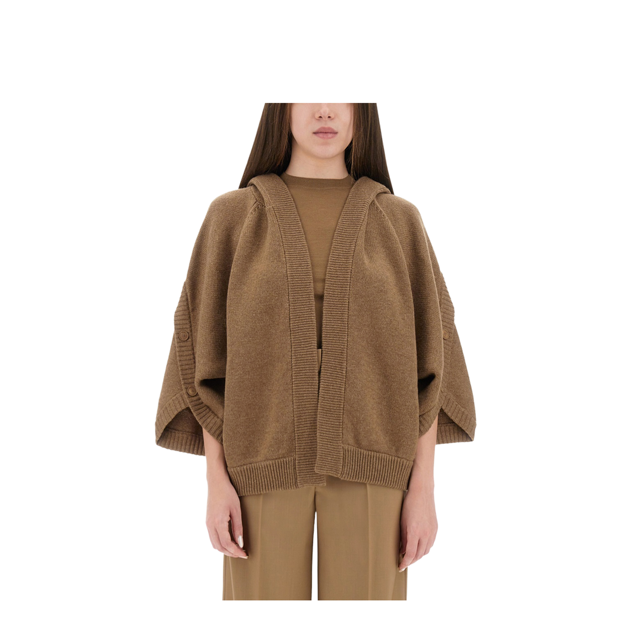 Wool And Cashmere Cardigan - Image 1