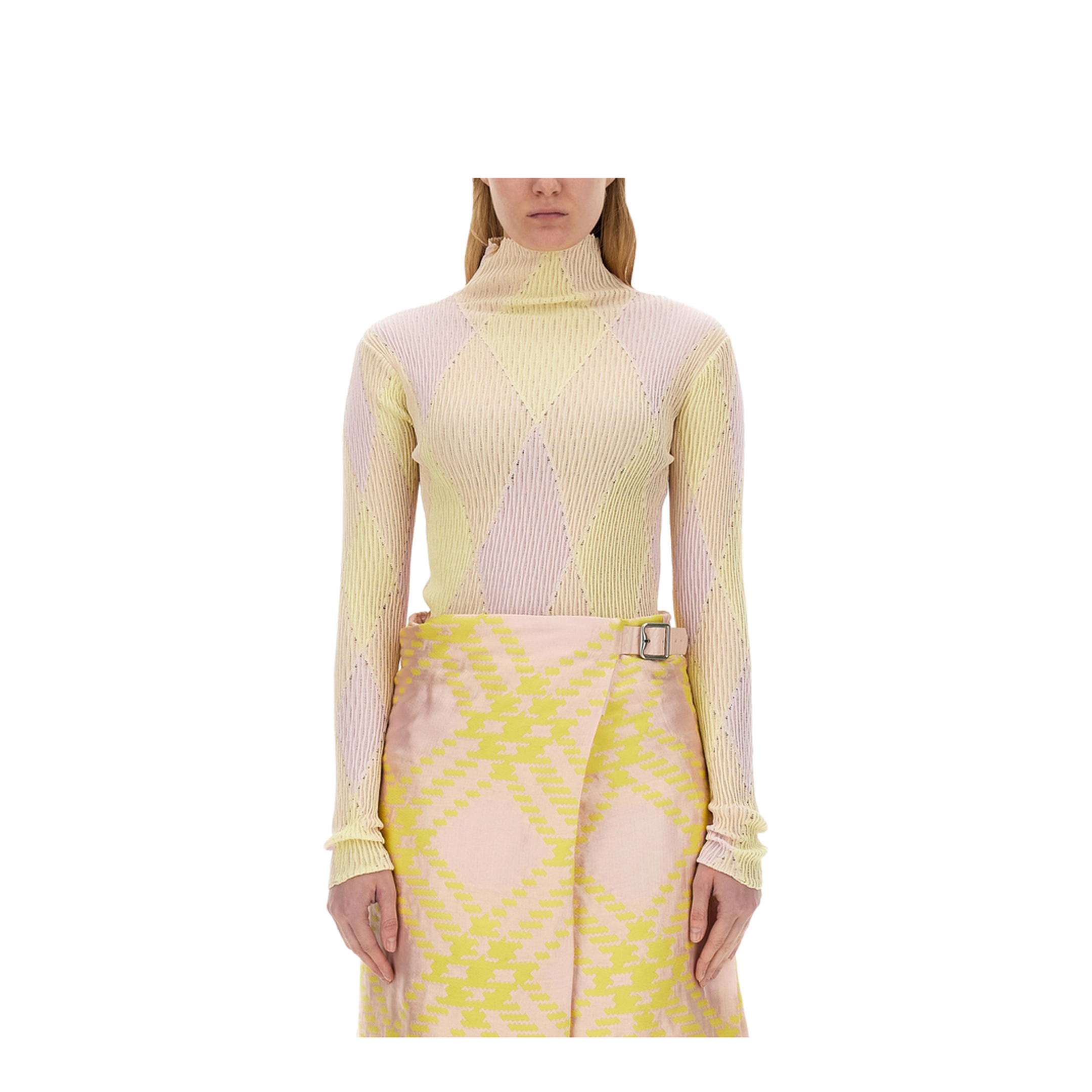 Shirt With Check Pattern - Image 1