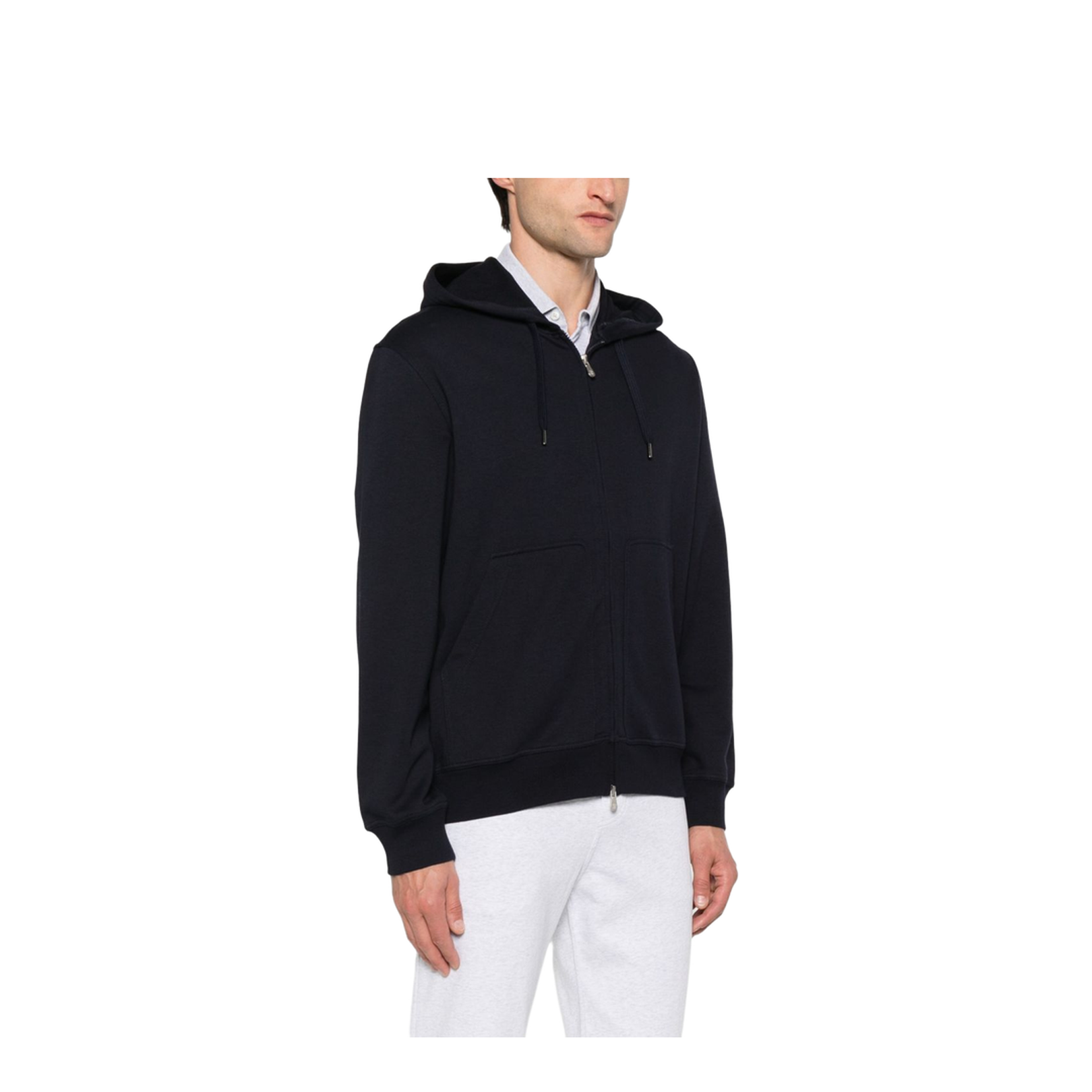 Cotton Zipped Hoodie - Image 2
