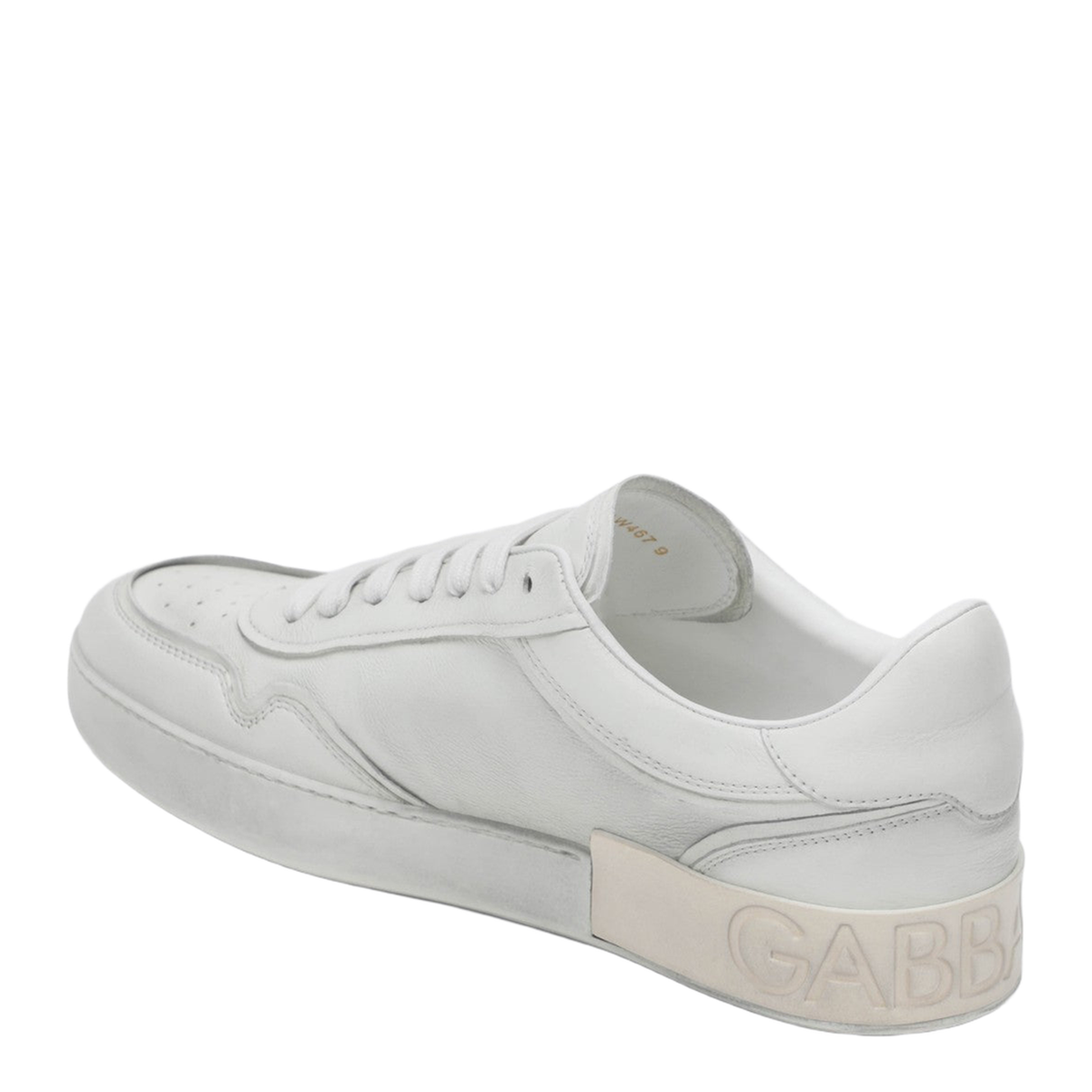 Vintage White Portofino Sneakers - Image 2