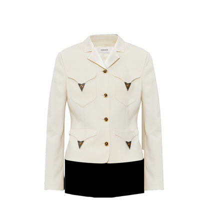 Blazer with appliqués - Image 1