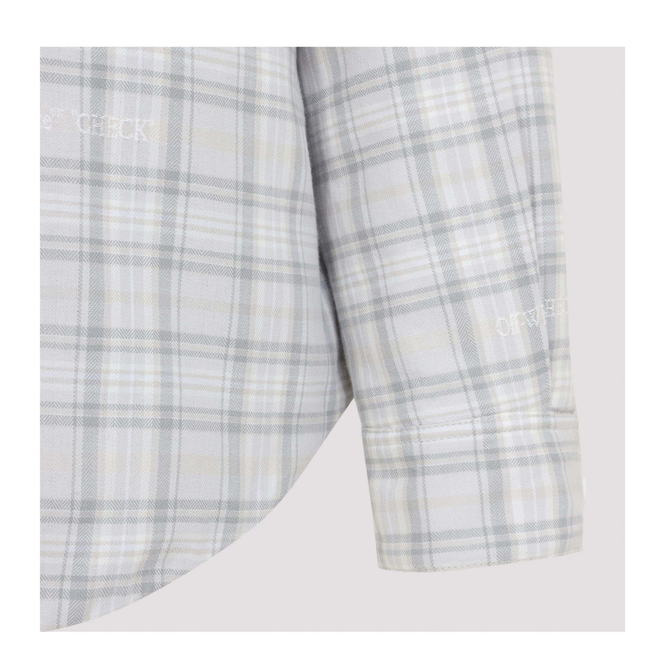Flannel Wool Overshirt Padded Coat - Image 6