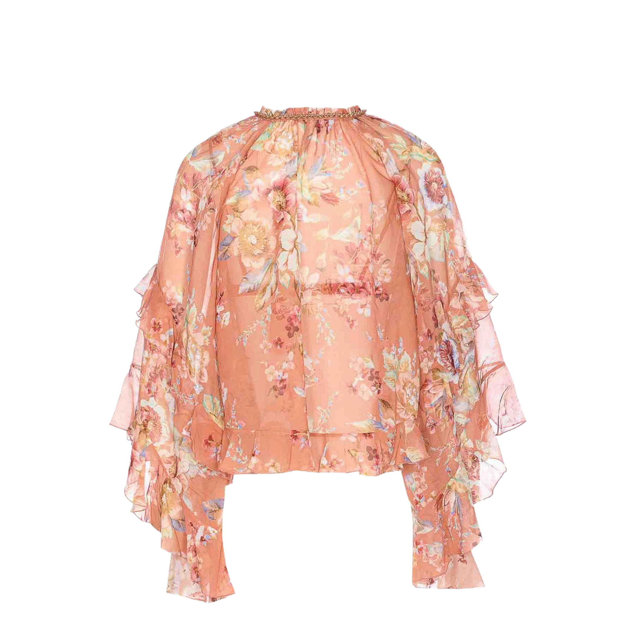 Cinnamon Awaken Ruffle Blouse - Image 2