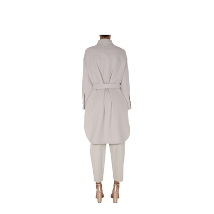 Coat with Belt - Image 3