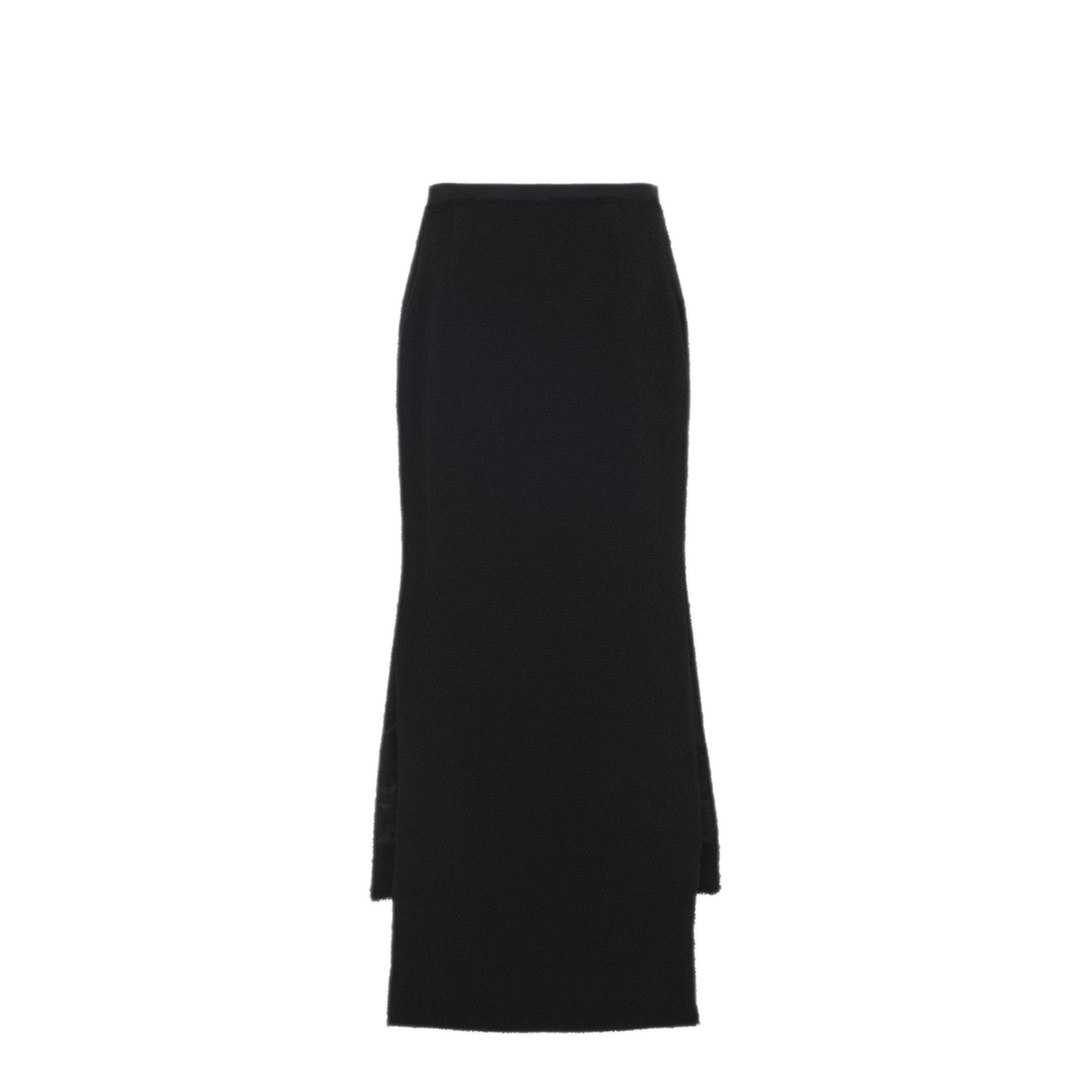 Asymmetric Straight-fit Skirt - Image 4