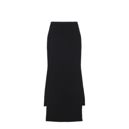 Asymmetric Straight-fit Skirt - Image 4