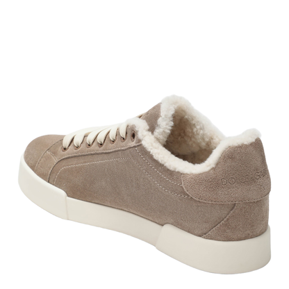 Portofino Light Sneakers in Calf Leather and Shearling - Image 2