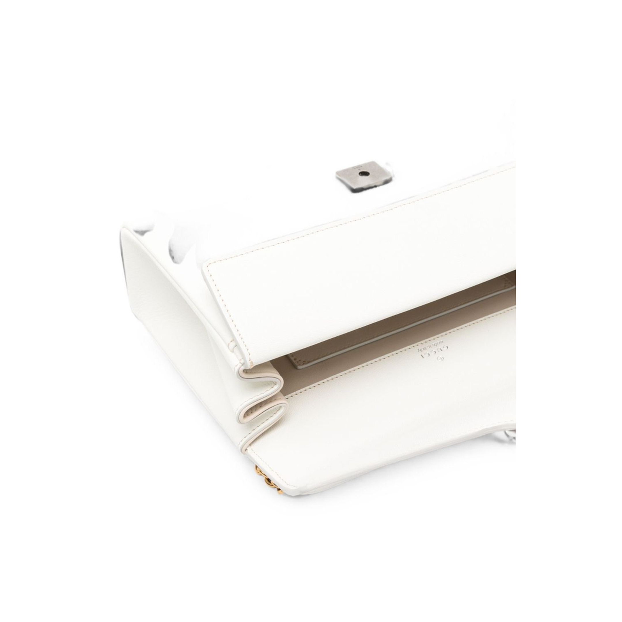 Dionysus Medium Soft Grain Leather Shoulder Bag - White - Image 3