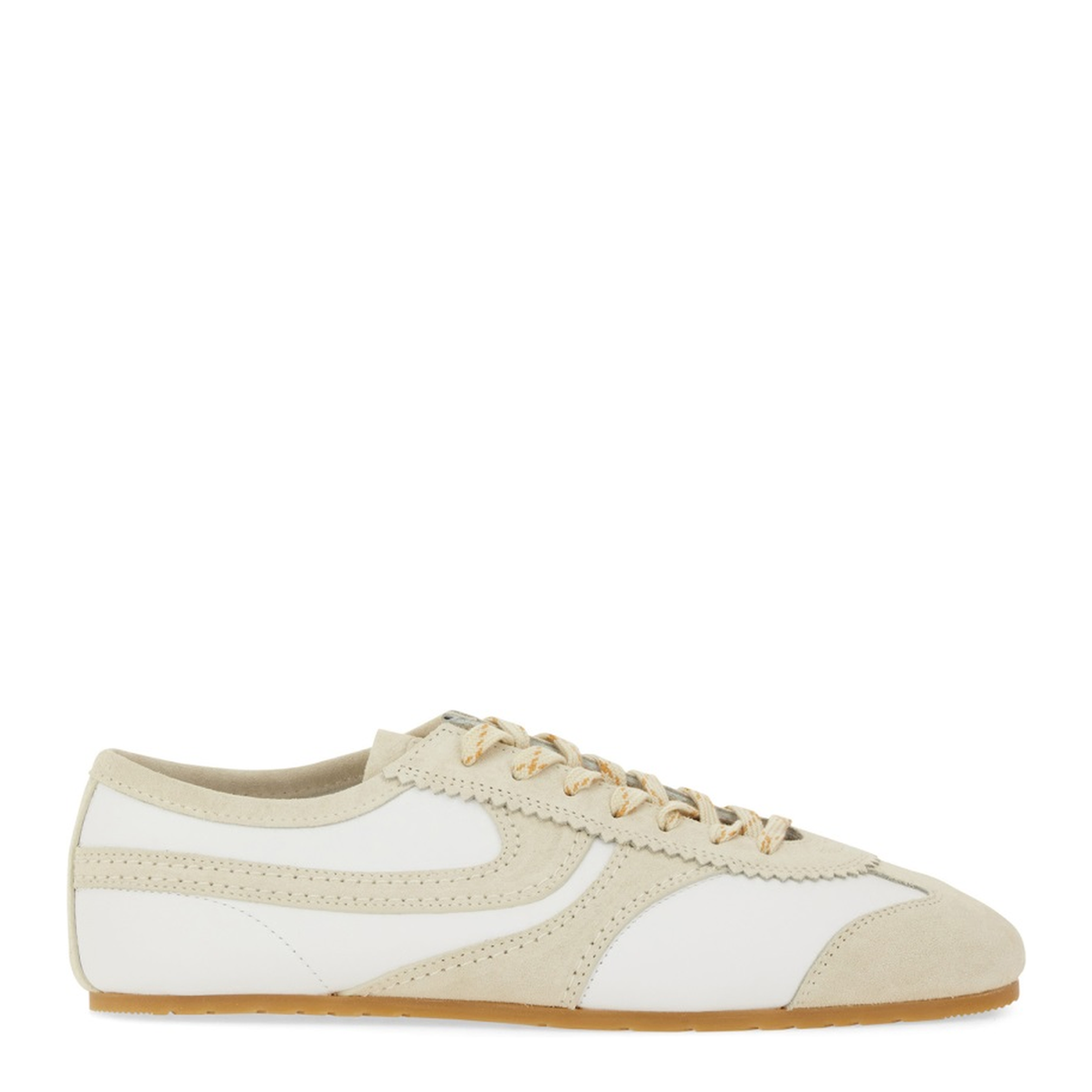 Leather and Suede Sneaker - Image 1