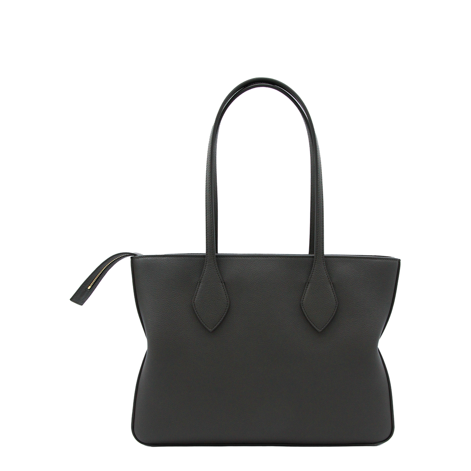 Star-shaped (L) Tote Bag Leather Black - Image 5