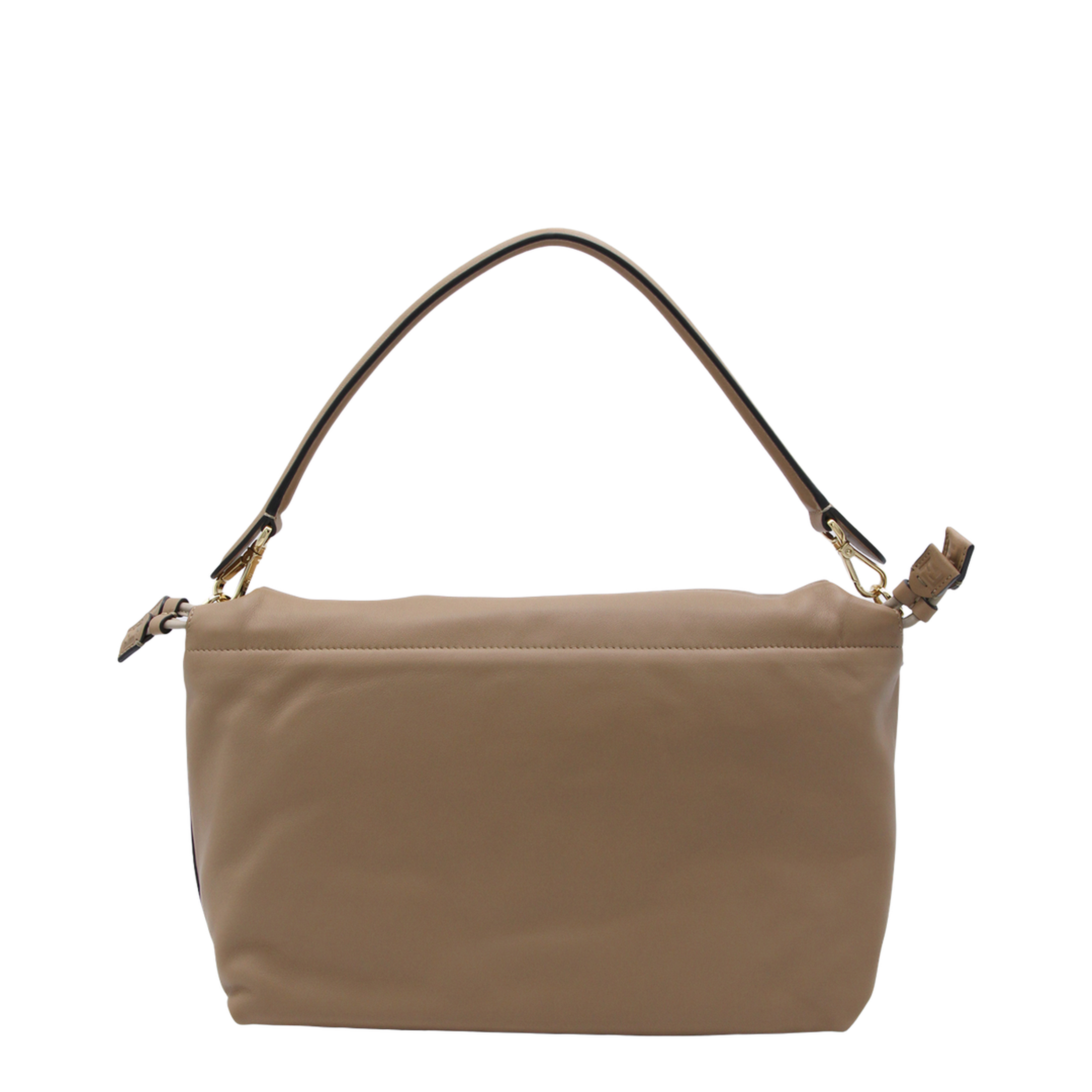 Baguette Large Leather Top Handle Bags - Brown - Image 6