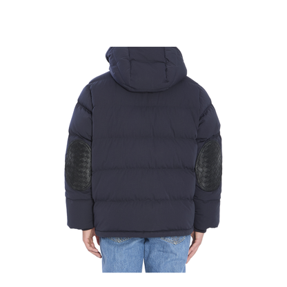 Tech Cotton Puffer Jacket In Midnight Blue - Image 4