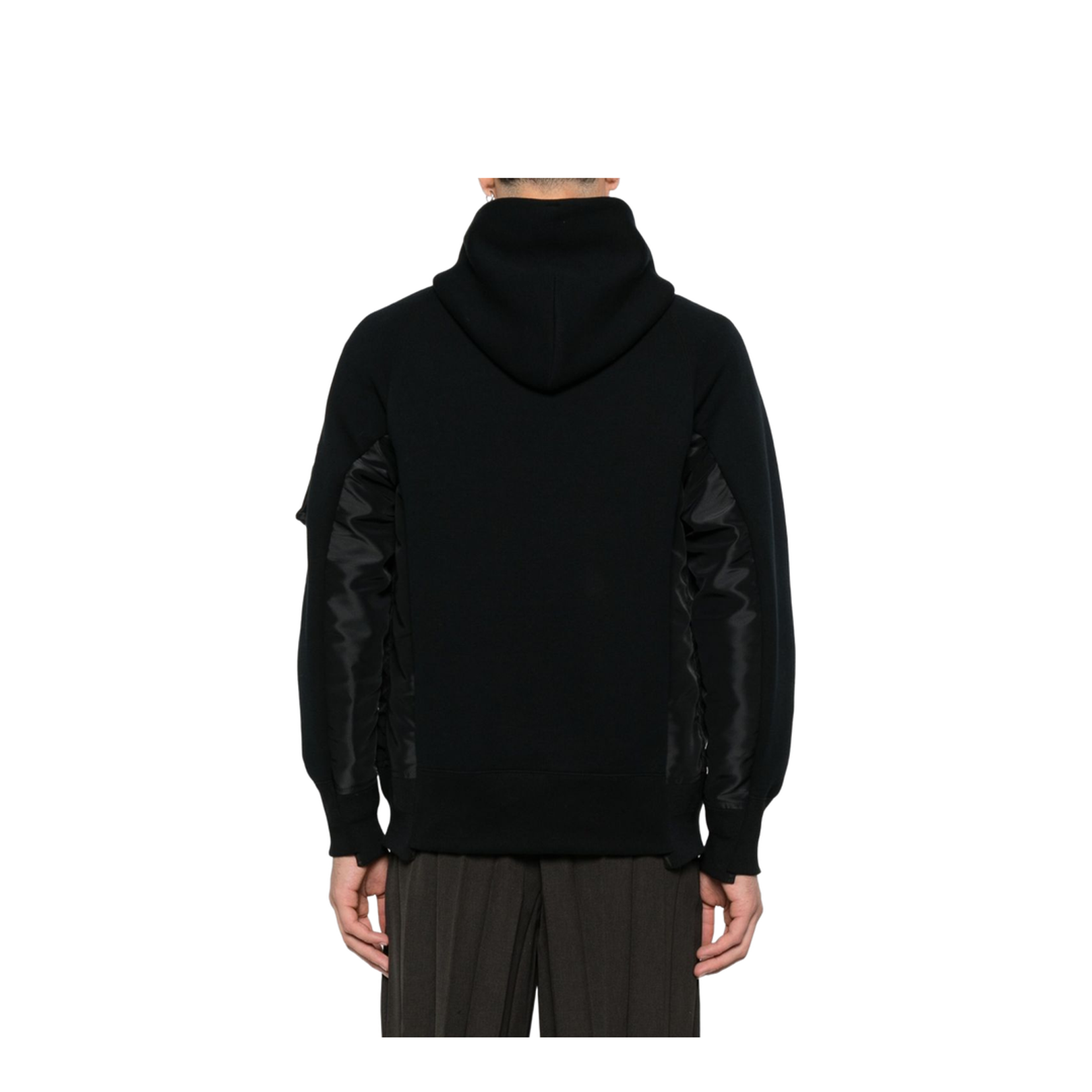 Cotton and Nylon Hoodie - Image 5