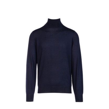 Wool Blend Turtleneck Sweater - Image 1
