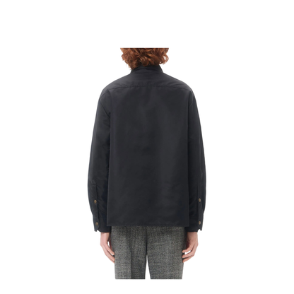 Nylon Shirt Jacket with Vgold - Image 4