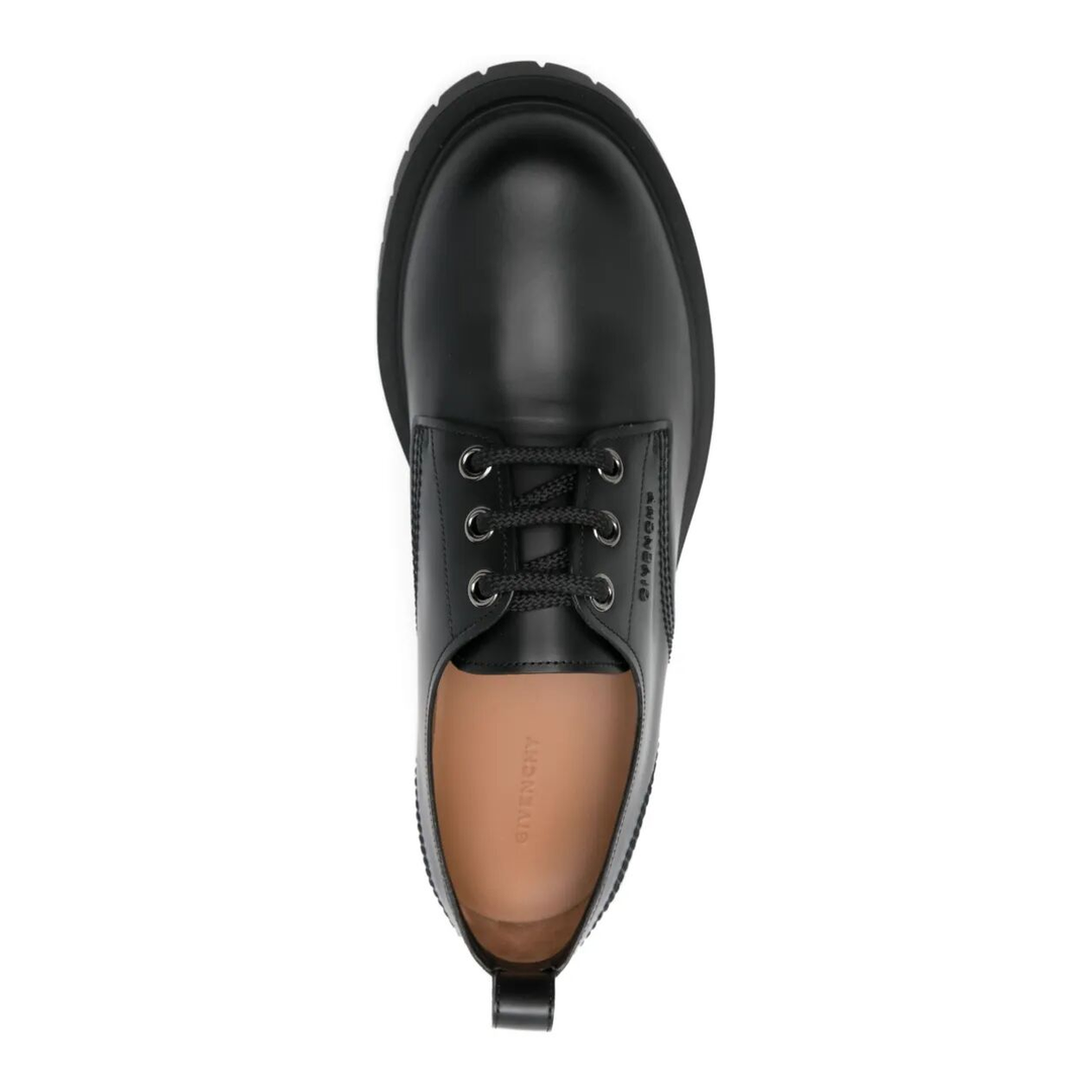 Brushed Leather Chunky Derbies - Image 4