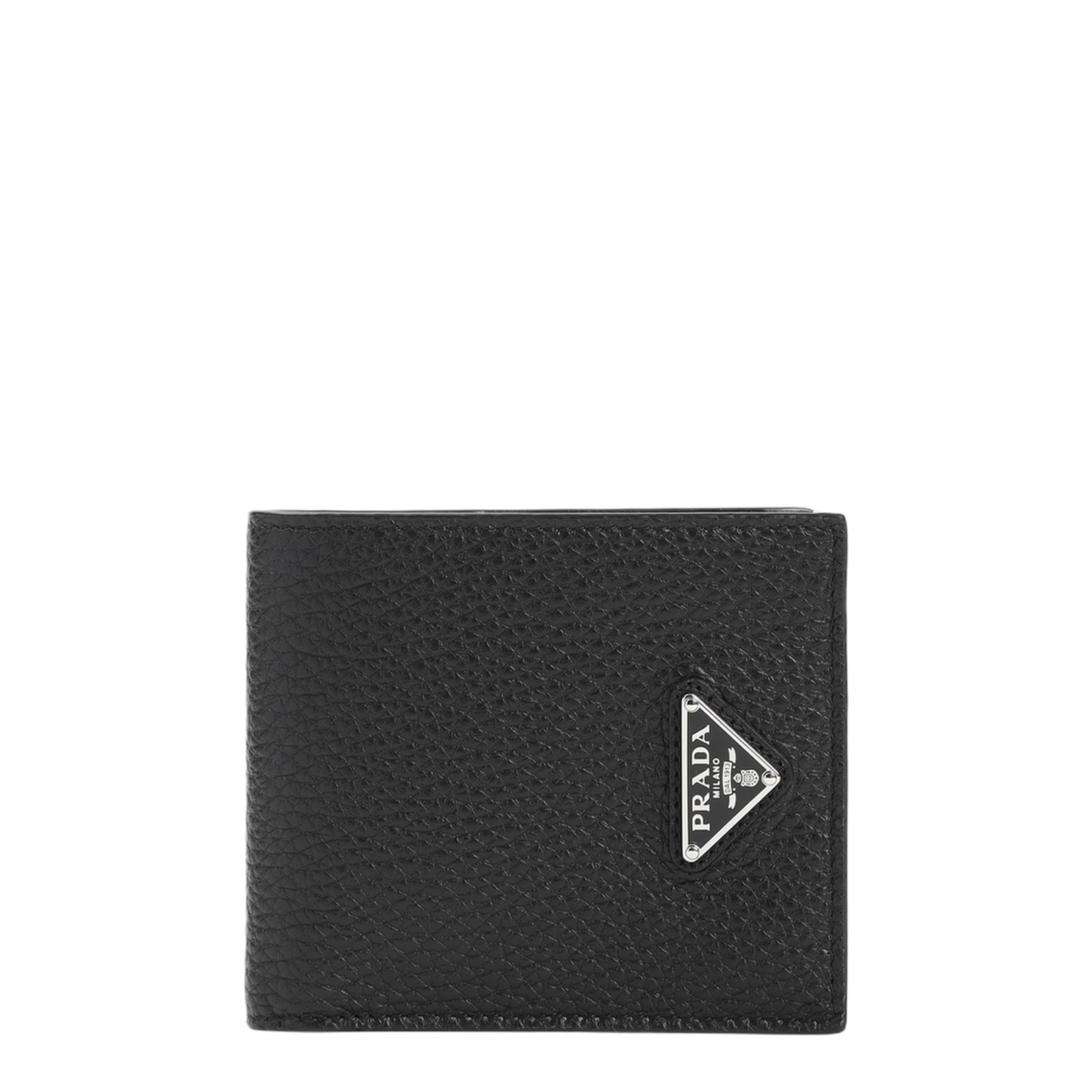 Grained Leather Billfold Wallet - Image 3