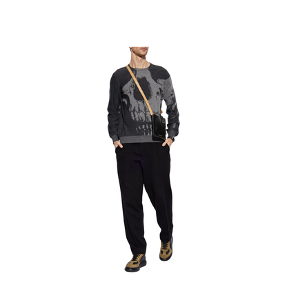 Skull Print Sweater - Image 5