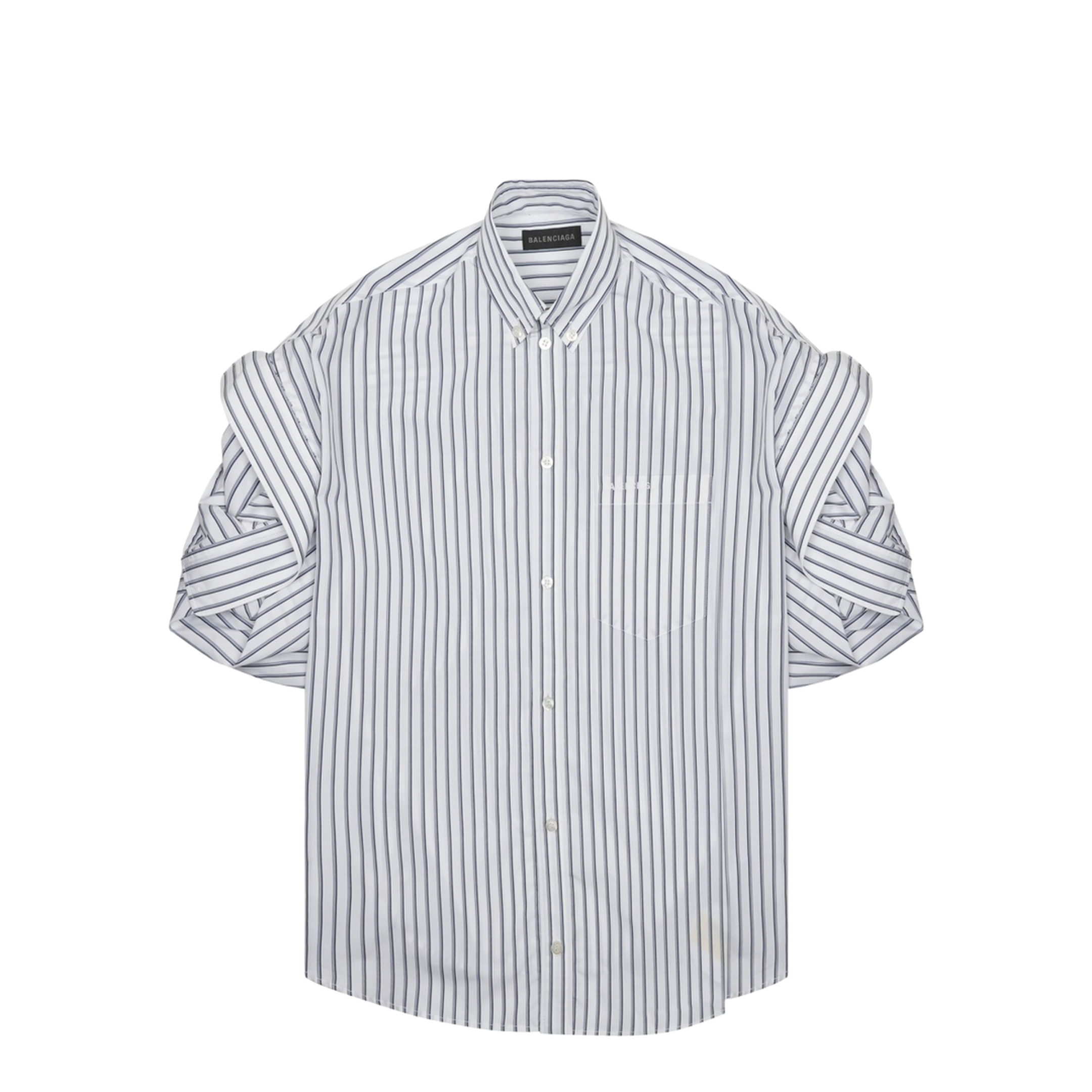 Tucked Sleeve Shirt - Image 1