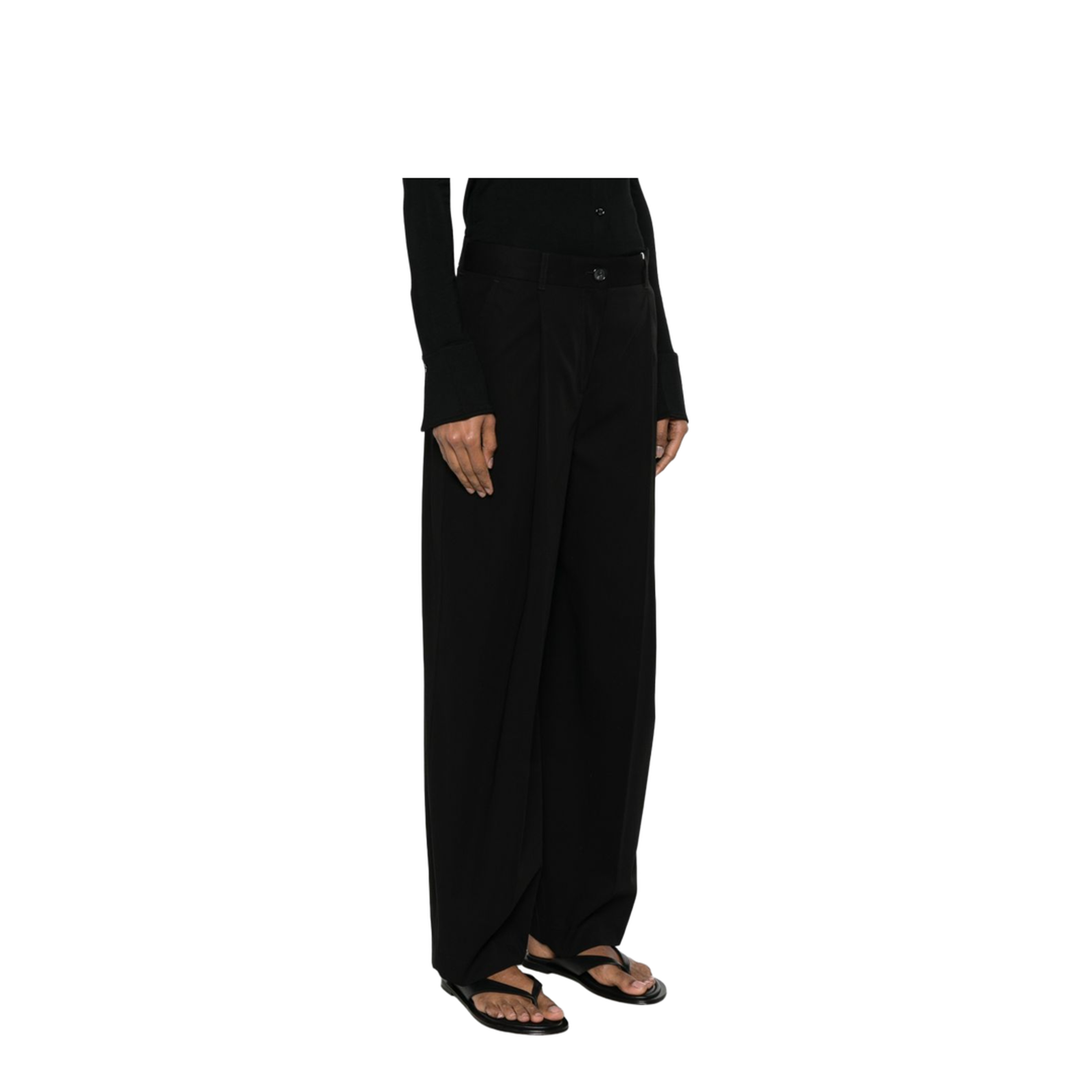 Cropped Suit Trousers - Image 3