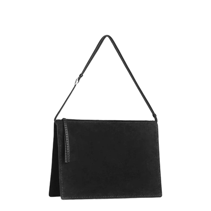 Glove Pochette Calf Leather Clutch - Black - Image 4