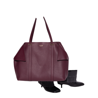 Shopper Type Bag Maroon - Image 2