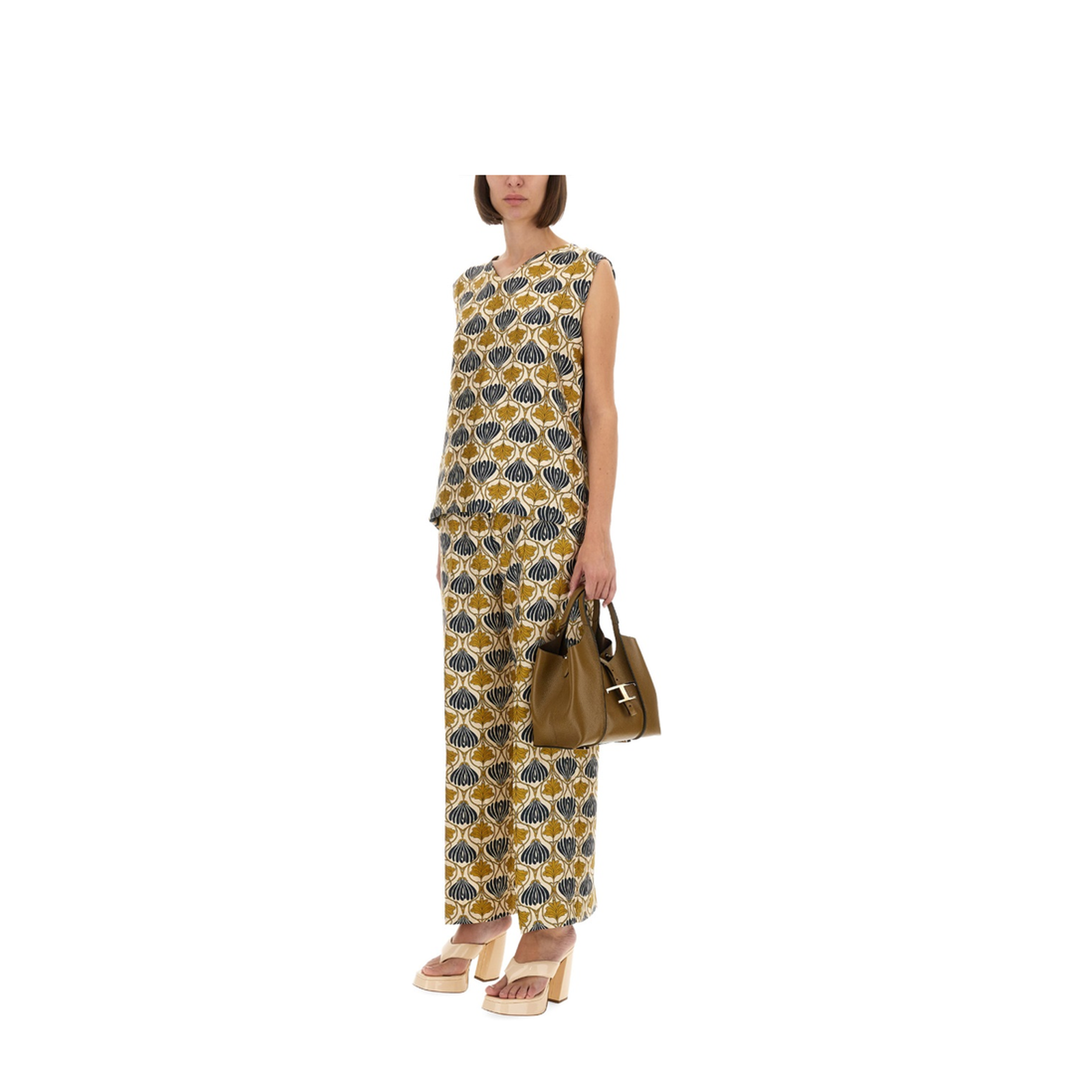 SILK PANTS "TIMEC" - Image 2