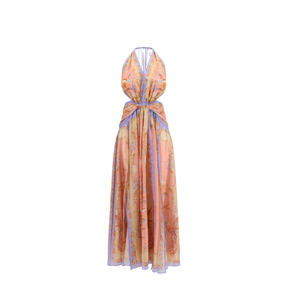Indra Halterneck Maxi Dress - Image 1