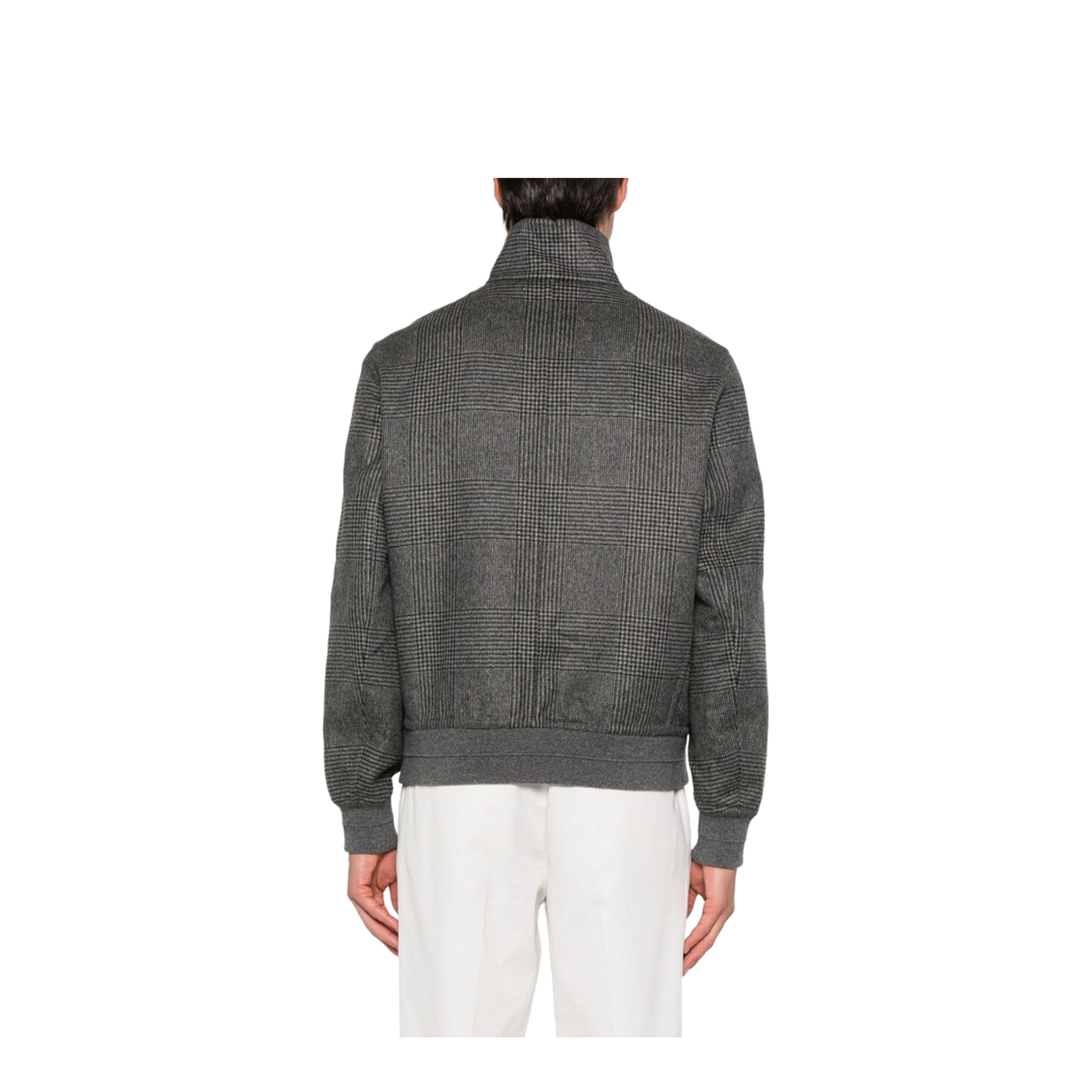Cashmere Bomber Jacket - Image 3