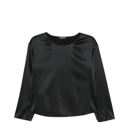 Silk Satin Blouse - Image 1