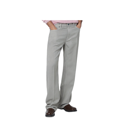 Light Grey Trousers in Japanese Polyester - Image 1