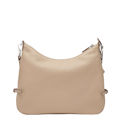 Fold Large Calfskin Shoulder Bag - Sand Beige - Image 2