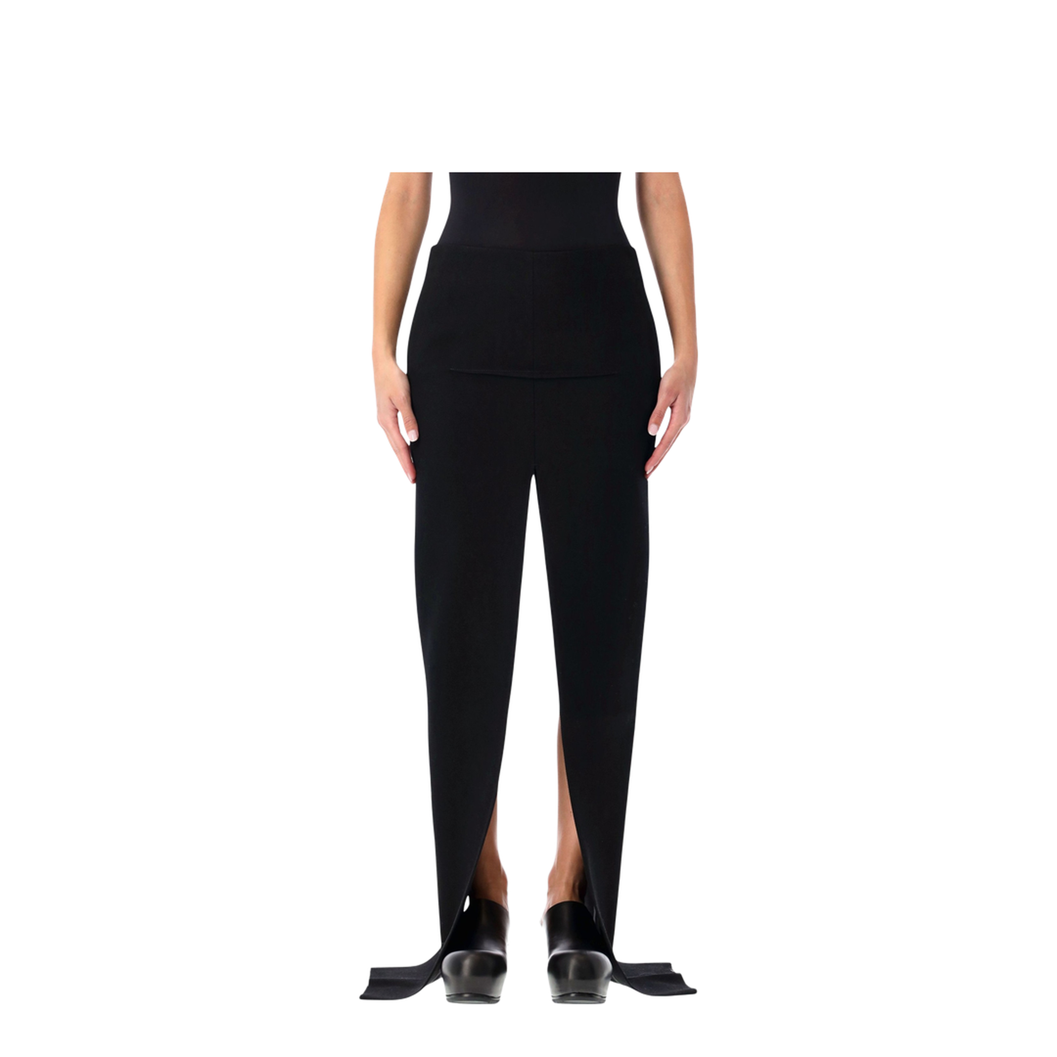 Long Skirt with Center Slits - Image 1
