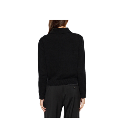 Wool and Cashmere Polo Sweater - Image 3